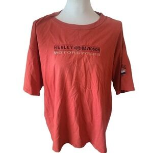 VINTAGE Harley Davidson embroidered tee xl